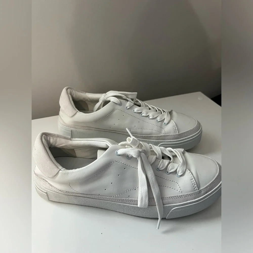 ALLSAINTS Trish Sneaker in Chalk White - Picture 4 of 8